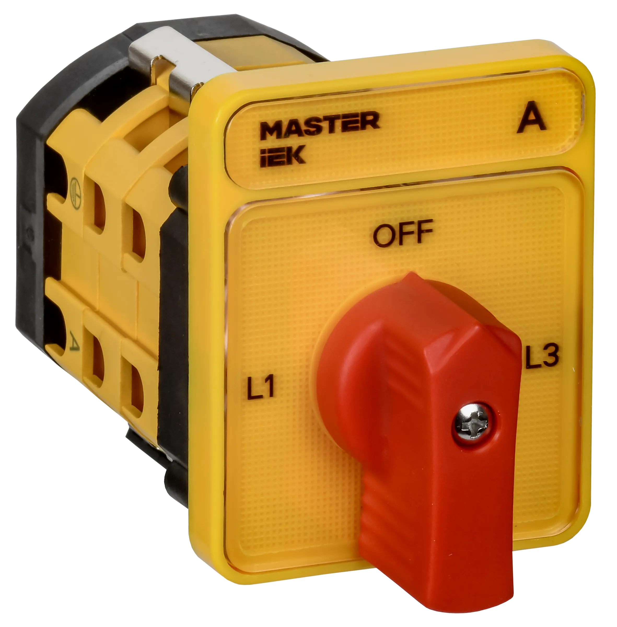 Переключатель кулачковый стандартная рукоятка 63А схема 98 IEK MI-CS10-063-098