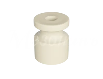 Изолятор пластиковый для наружного монтажа витой электропроводки, D20х24мм, цвет - слоновая кость