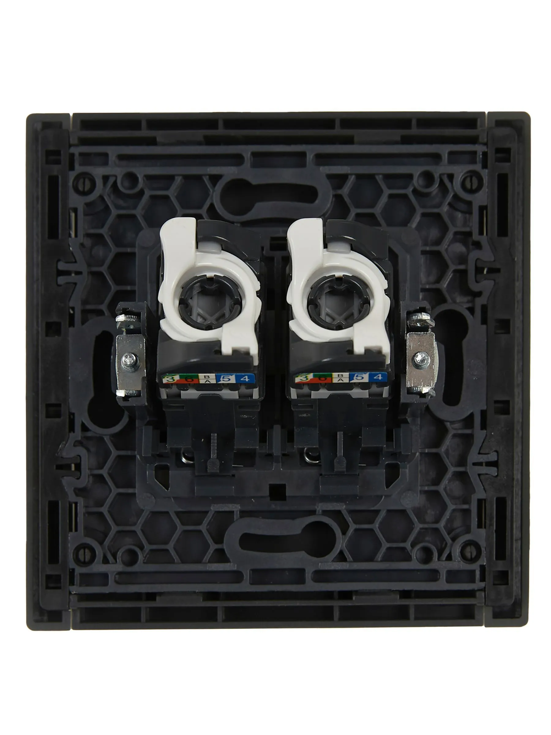 FORTE&PIANO Розетка компьютерная двойная RJ45 кат.5E FP333 серый IEK - Фото 3