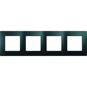 Etika - Рамка 4 поста (антрацит) 672584
