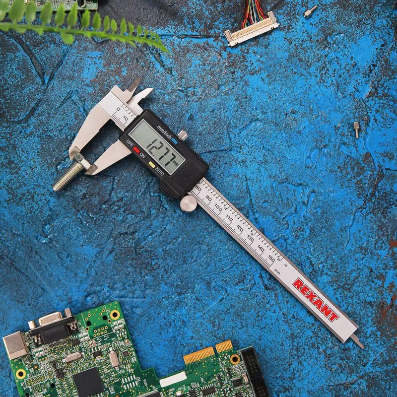 Электронный штангенциркуль 150мм REXANT - Фото 3