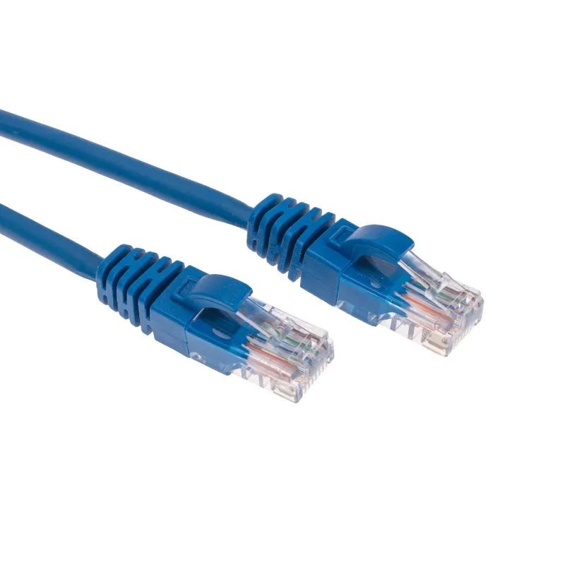 Патч-корд U/UTP, CAT 6, RJ45-RJ45, 26AWG, LSZH, синий, 3м REXANT - Фото 3