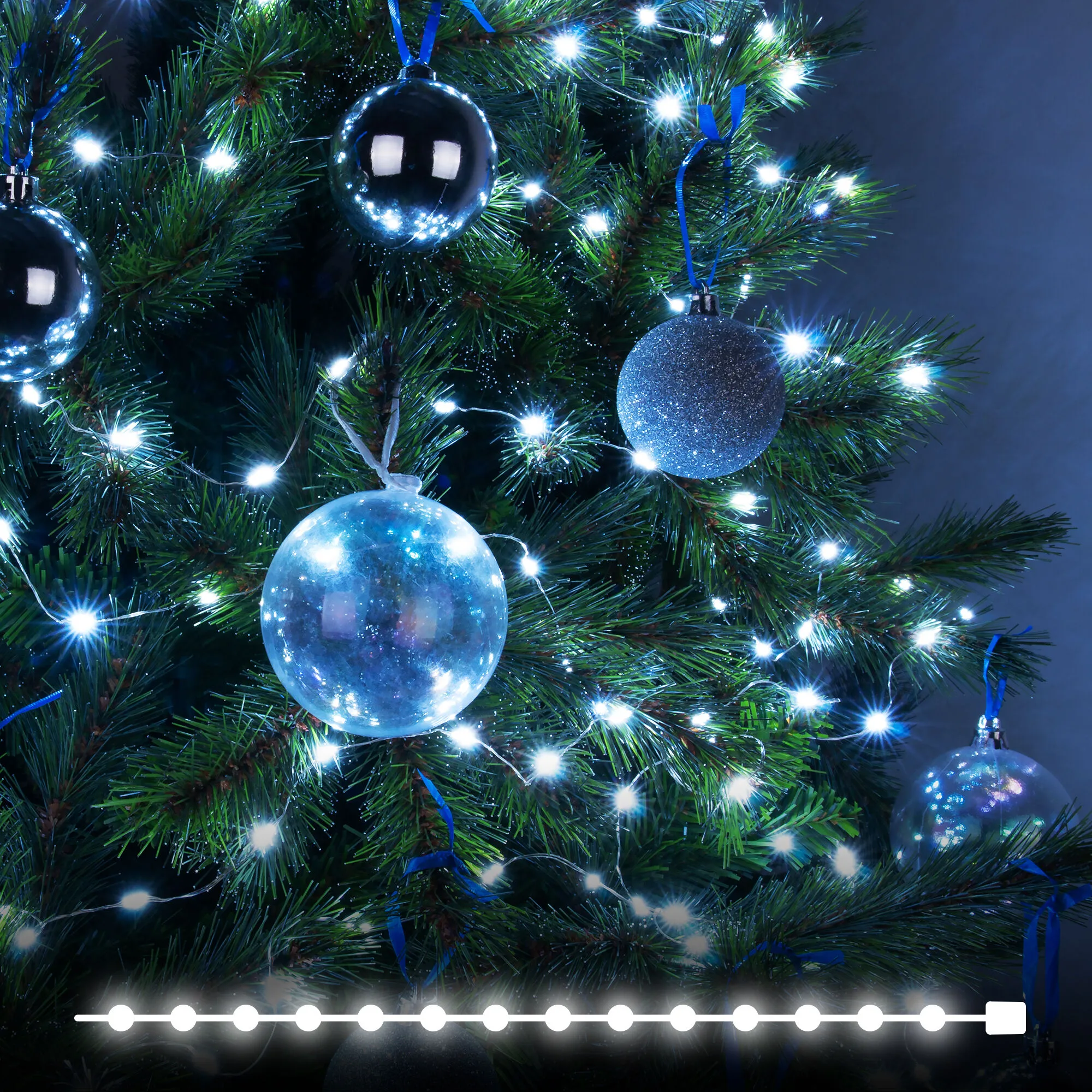 Гирлянда бытовая электрическая нить 400-009 белый 10 м IP20 400-009 Elektrostandard Eurosvet