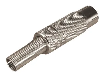 TV-разъем гнездо никелированный c пружиной REXANT - Фото 2