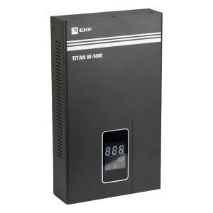 Стабилизатор напряжения настенный TITAN W-5000 EKF stab-w-5000