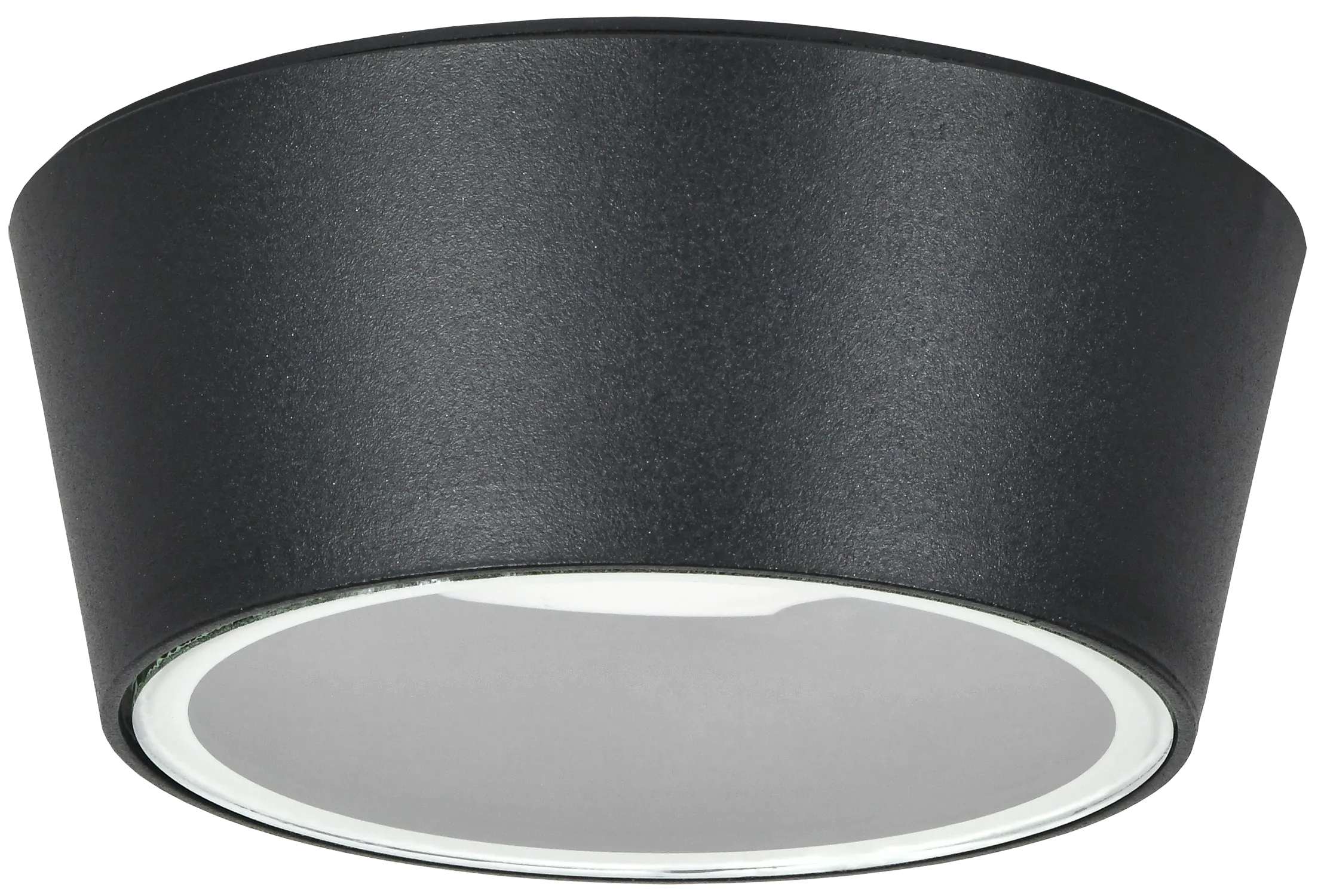 LIGHTING Светильник уличный 5104 потолочный под лампу GX53 IP65 черный IEK LT-UPU0-5104-GX53-1-K02