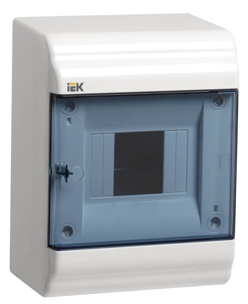 PRIME Корпус пластиковый ЩРН-П-4 модуля навесной белый IP41 IEK