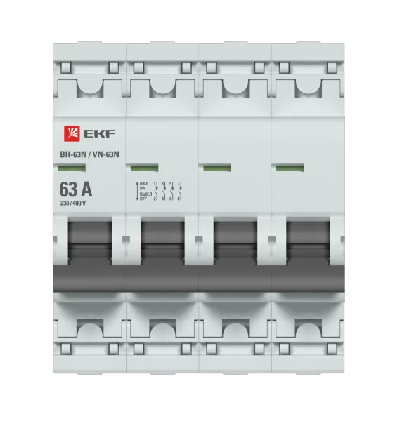 Выкл. нагрузки 4P 63А ВН-63N EKF PROxima