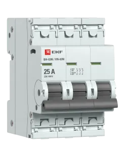 Выкл. нагрузки 3P 25А ВН-63N EKF PROxima S63325