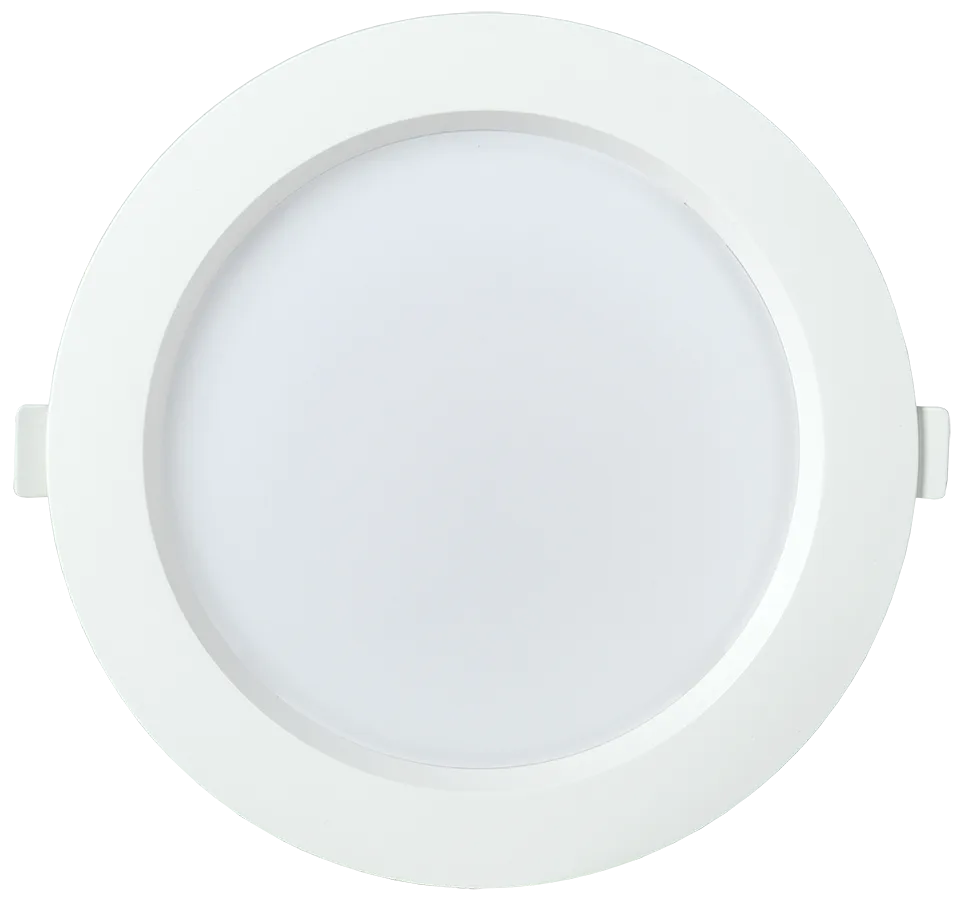 Светильник светодиодный ДВО 1703 белый круг 18Вт 6500K IP40 IEK