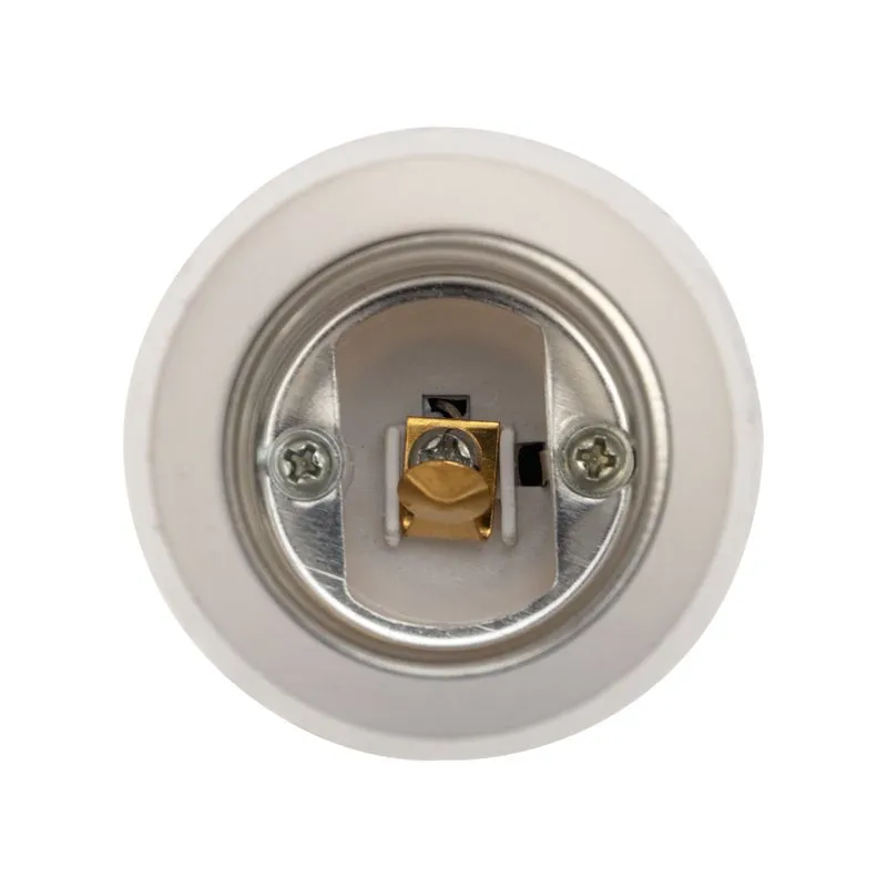 Переходник цокольный Е14-Е27 белый REXANT - Фото 5