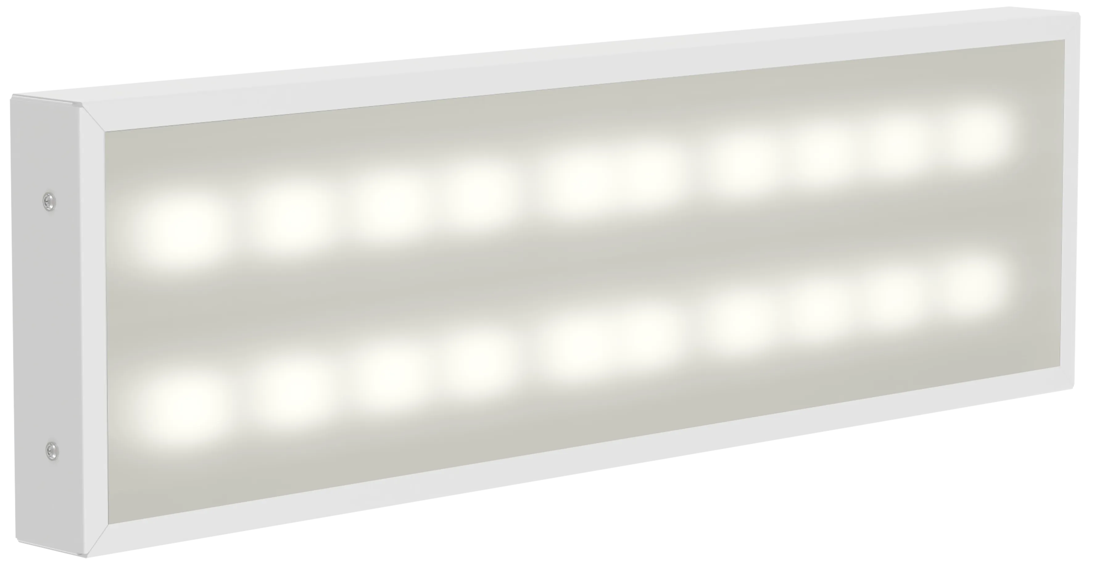 LIGHTING PRO Светильник светодиодный ДВО 1011 18Вт 4000К IP40 595х180мм опал IEK - Фото 2