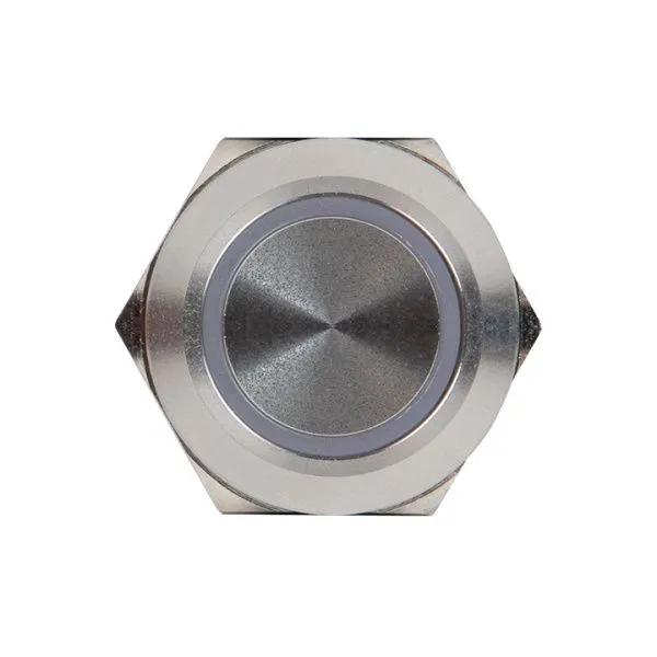 Кнопка S-Pro67 19 мм с фикс. с синей подсв. 24В EKF PROxima