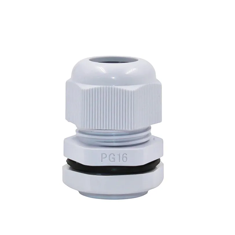 Ввод кабельный PG-16 серый, нейлон, IP68 (d кабеля 10-14 мм) DEKRON 0807-0005