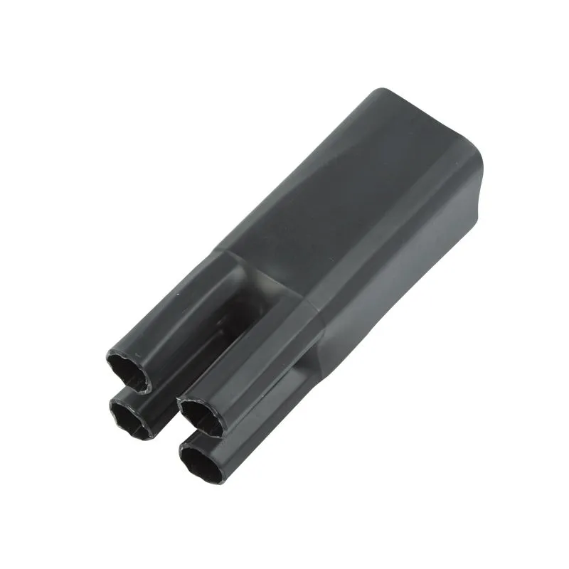 Термоусаживаемая перчатка на 4 жилы 90,0/45,0 мм черная REXANT