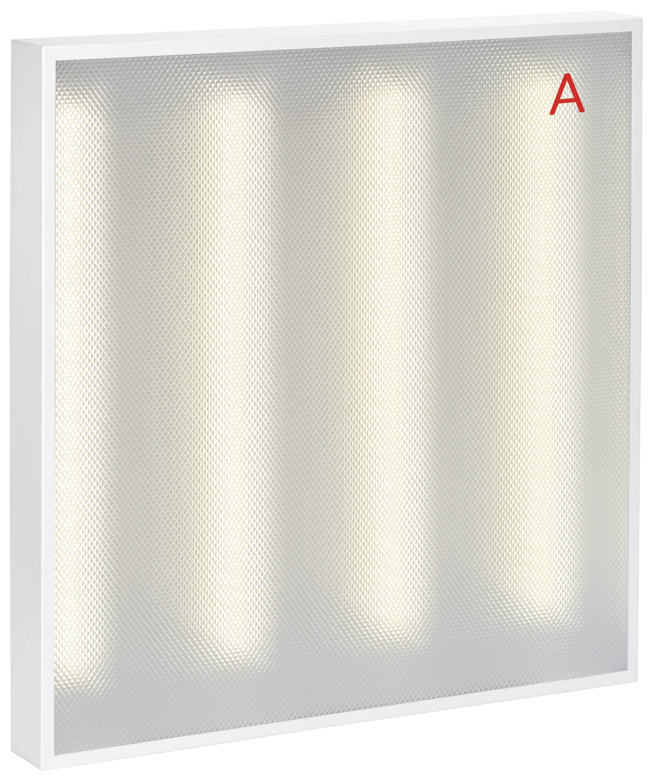 LIGHTING PRO Светильник светодиодный ДВО 2001A 40Вт 4000К IP40 588х588мм Грильято призма БАП 3ч IEK - Фото 3