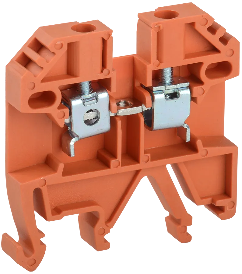 Клемма винтовая КВИ-4мм2 оранжевая IEK