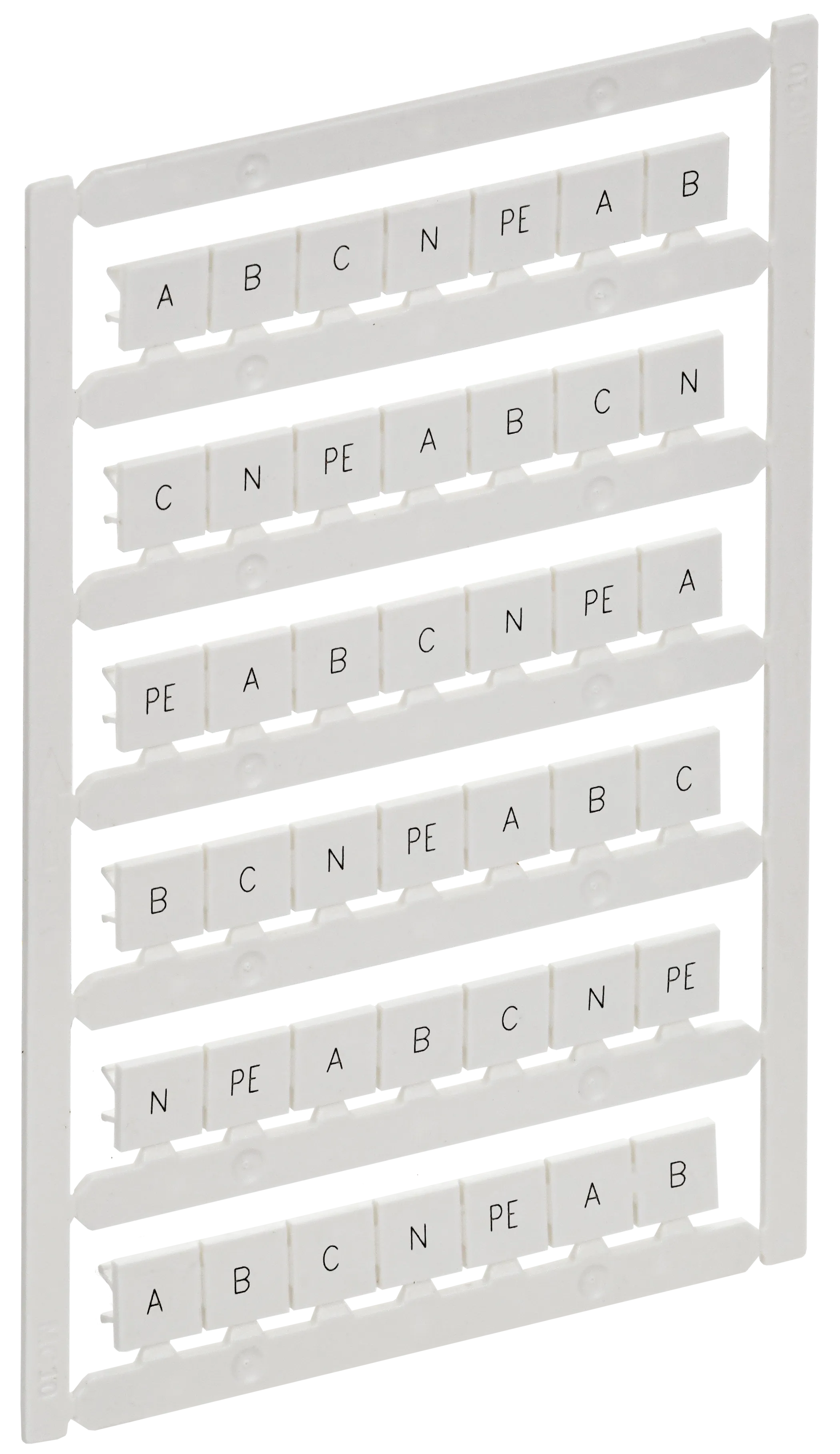 ARMAFIX Маркер для CTS 10мм2 "A; B; C; N; PE" IEK AF-CT10D-M-010-21
