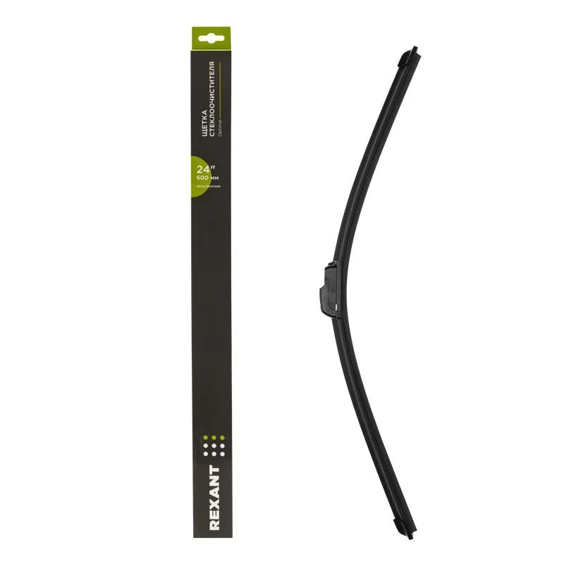 Щетка стеклоочистителя бескаркасная Optimal, 600мм REXANT 80-0917