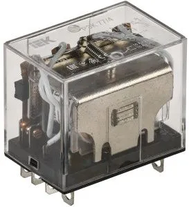 Реле РЭК77/4(LY4) 10А 12В DC IEK RRP10-4-10-012D