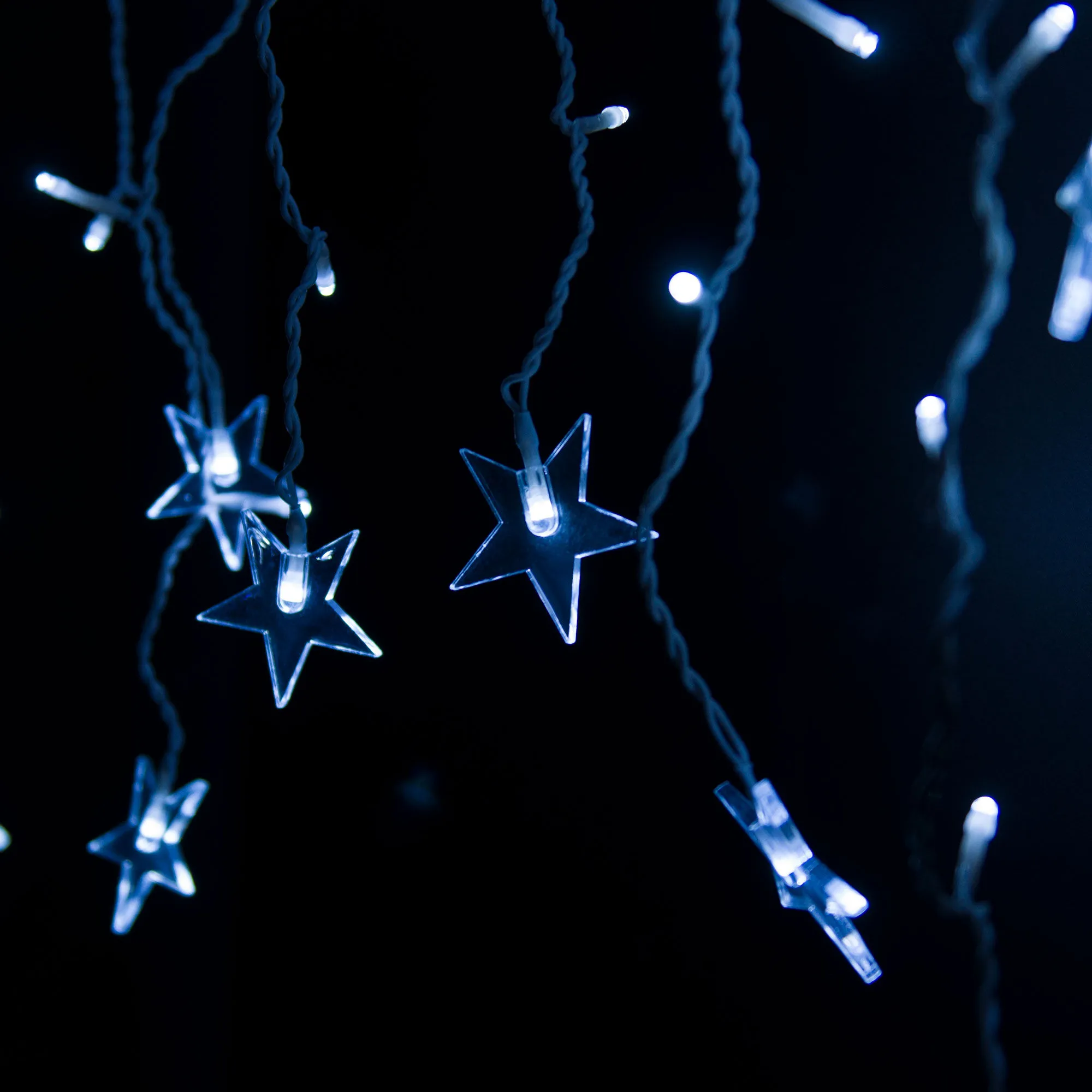 Светодиодная гирлянда бахрома белый 3*0,6м IP65 100-102 Elektrostandard - Фото 5