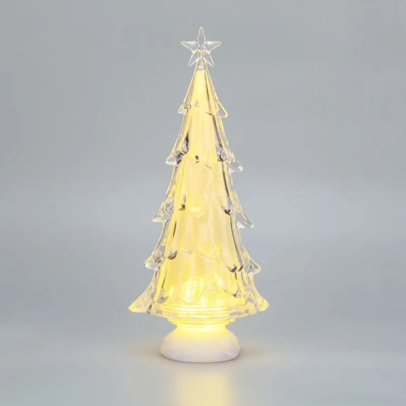 Фигура на подставке Елочка со звездой, 37см, теплый белый NEON-NIGHT 513-027