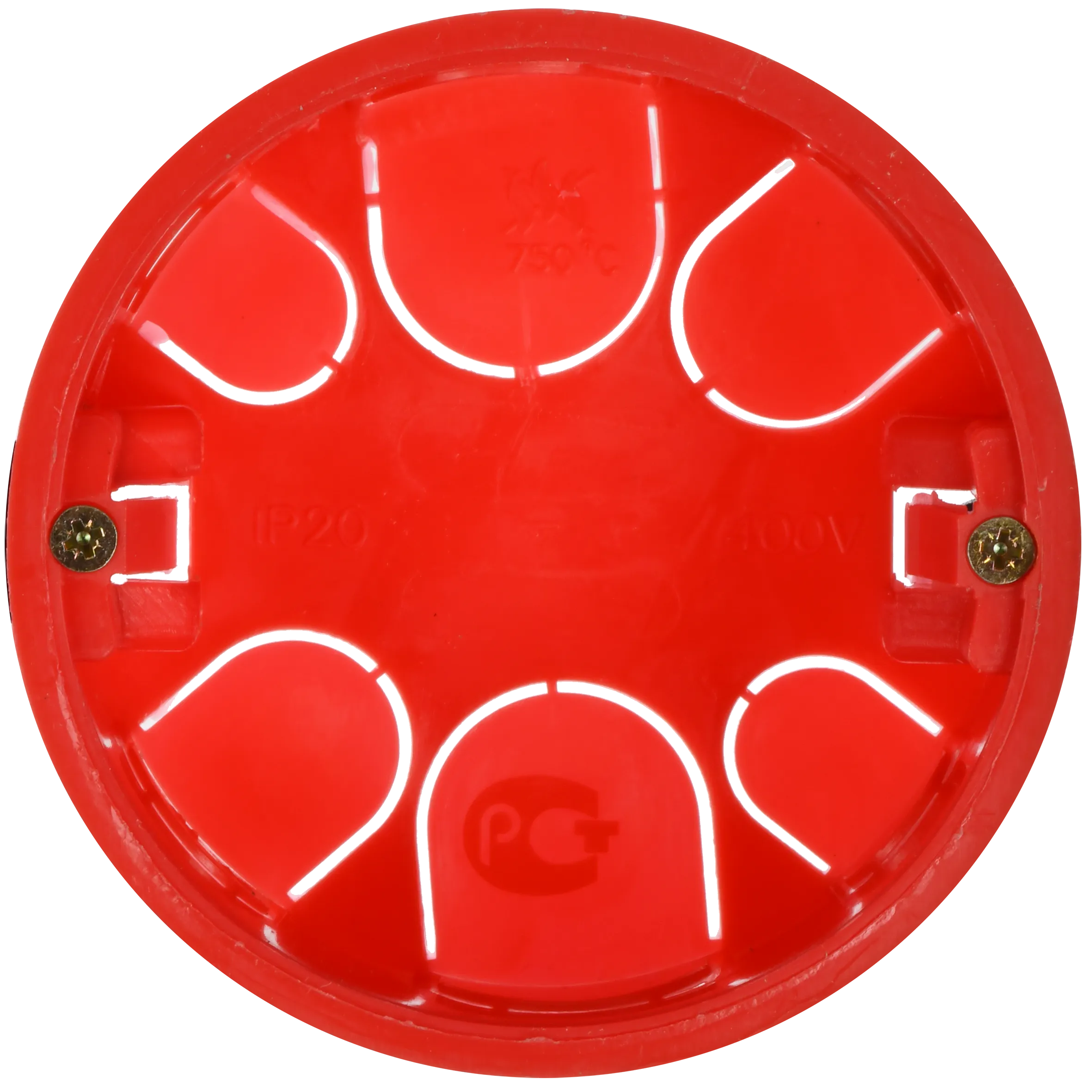 Коробка распаячная КМ41025 для полых стен безгалогенная (HF) D=80х40мм с пластиковыми лапками IEK - Фото 3