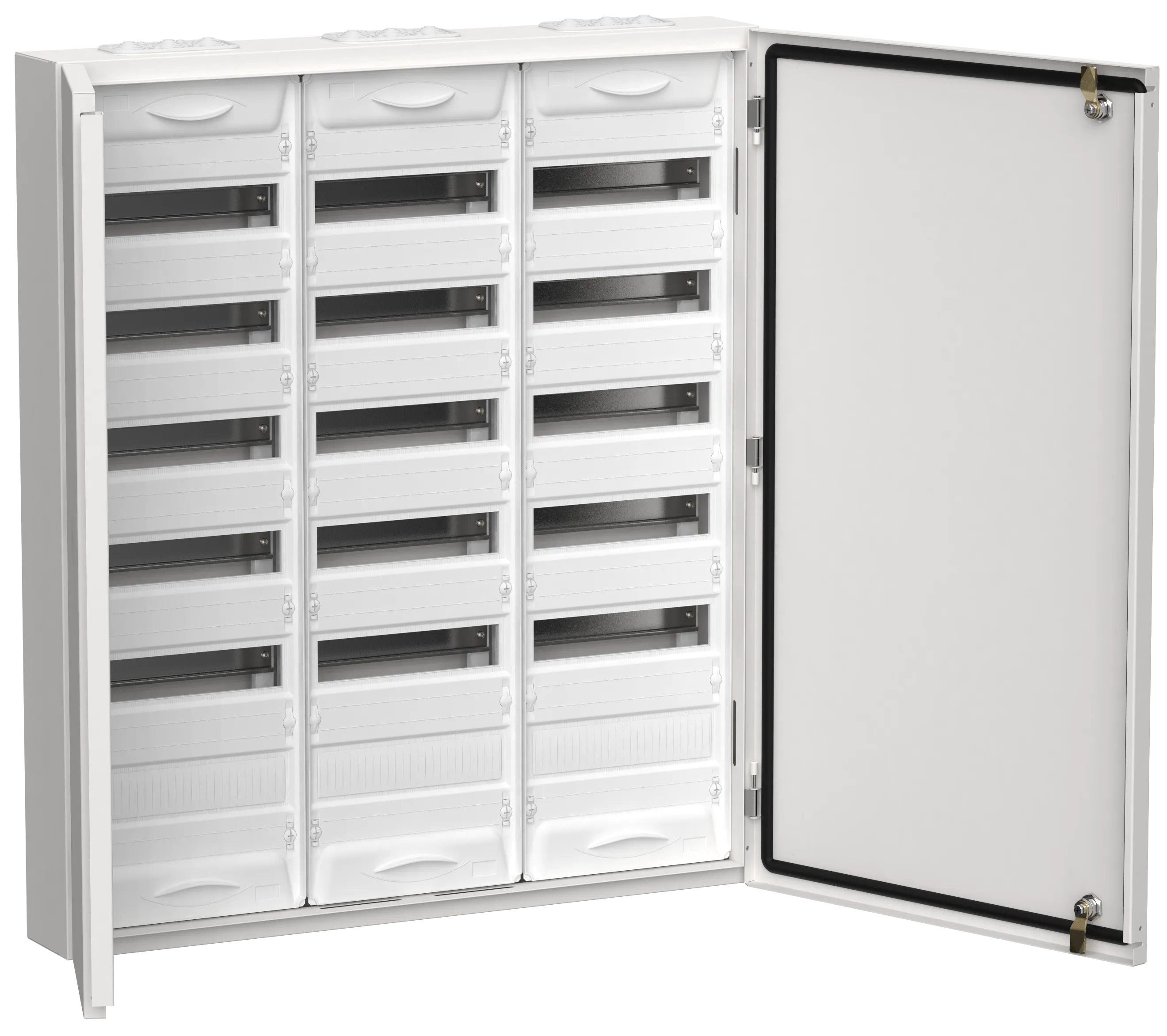 TITAN 5 Корпус металлический ЩРн-216 (3х72) 960х830х140мм IP54 белый (две двери) IEK TI5-50-N-3X072-54