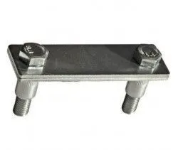 Держатель полосы 50 мм с резьбовыми заклёпками L-100мм 31548_ОG