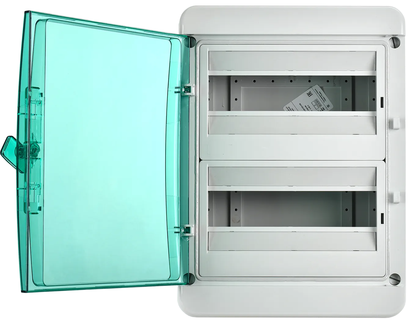 TEKFOR Корпус пластиковый КМПн-24 IP65 зеленая прозрачная дверь IEK - Фото 4