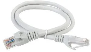 ITK Коммутационный шнур (патч-корд) кат.5E UTP 7м серый PC01-C5EU-7M