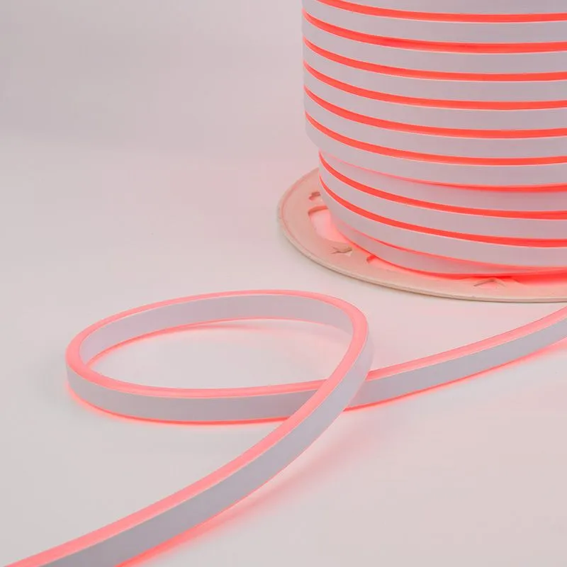 Гибкий неон LED SMD 8х16 мм, двухсторонний, красный, 120 LED/м, бухта 50 м - Фото 2