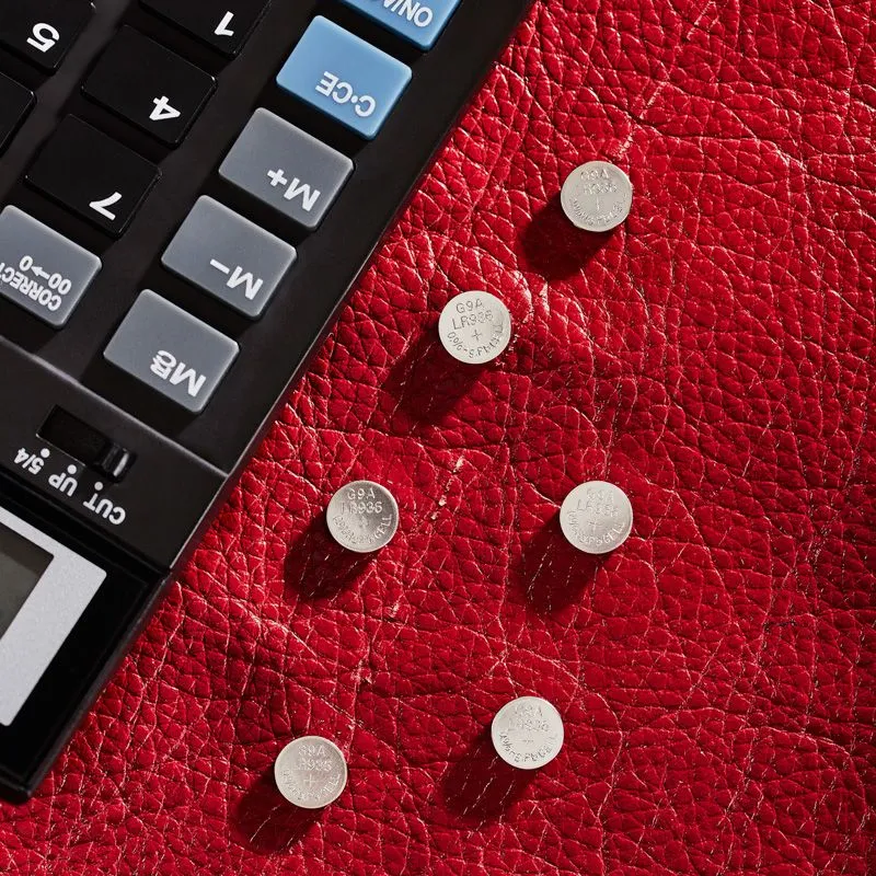 Батарейка часовая LR54, 1,5В, 10 шт (AG10, LR1130, G10, 189, GP89A, 389, SR1130W) блистер REXANT - Фото 2