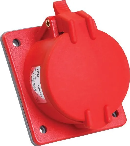 MAGNUM Розетка встраиваемая ССИ-425 32А-6ч/200/346-240/415В 3P+PE+NIP44 IEK PSN42-032-5