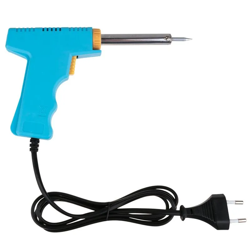 Набор для пайки №5 (паяльник импульсный 30/70Вт, оловоотсос, подставка, припой) REXANT - Фото 4