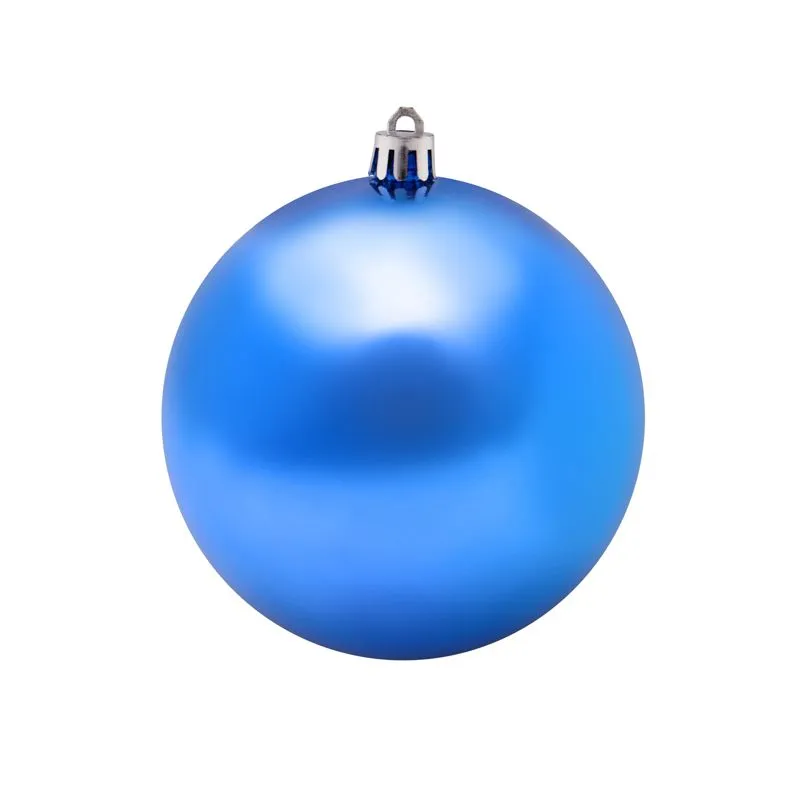 Елочная фигура Шар Ø 10 см, цвет синий глянцевый 502-073