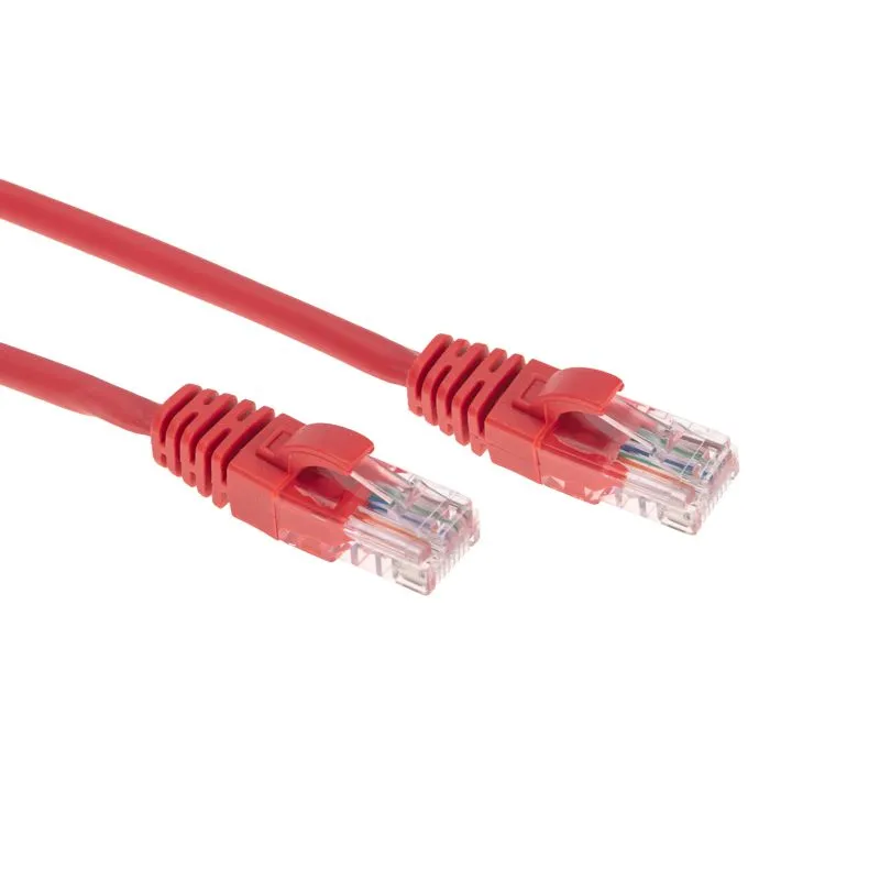 Патч-корд U/UTP, CAT 5e, RJ45-RJ45, 26AWG, LSZH, красный, 0,3м REXANT - Фото 3
