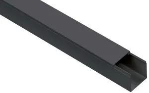 Кабель-канал 40х40 "ЭЛЕКОР" черный (24м) IEK EL-KK10-040-040-1-K02