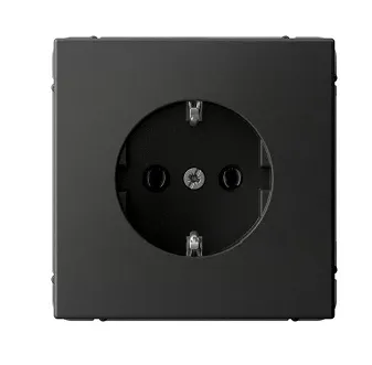 Розетка ArtGallery 16А с заземл. механизм базальт SE GAL001443 1823427