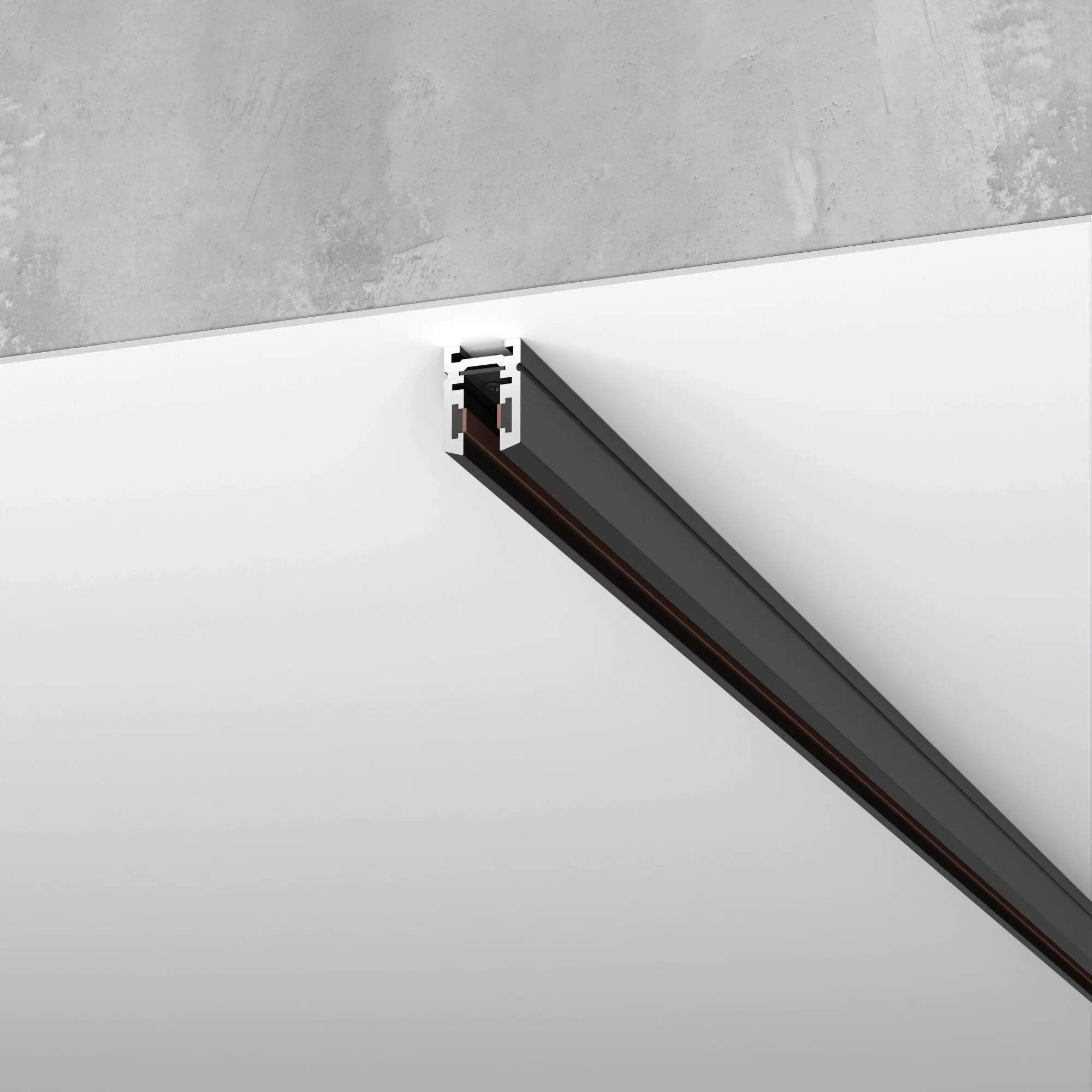 Mini Magnetic Шинопровод накладной (черный) (2м) 85171/00 a065631