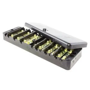 Коробка клеммная испытательная переходная ККИ2-2 (латунь, прозрачная крышка) EKF kki2-2