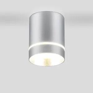 Накладной потолочный светодиодный светильник Elektrostandard Topper DLR021 9W 4200K хром матовый a037519