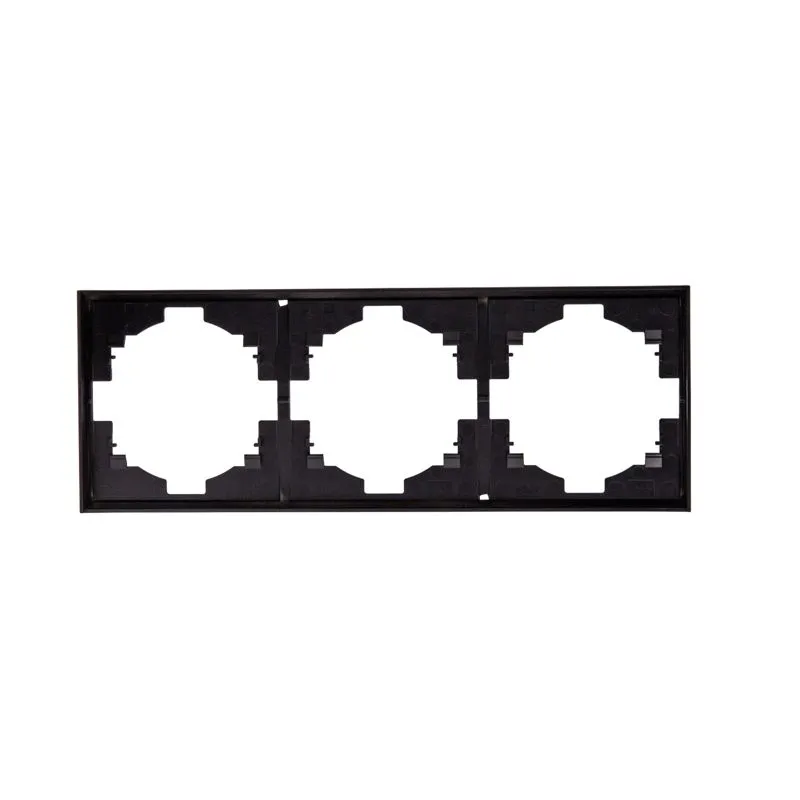 Рамка STRONG 3-постовая антрацит KRANZ KR-78-0753-5