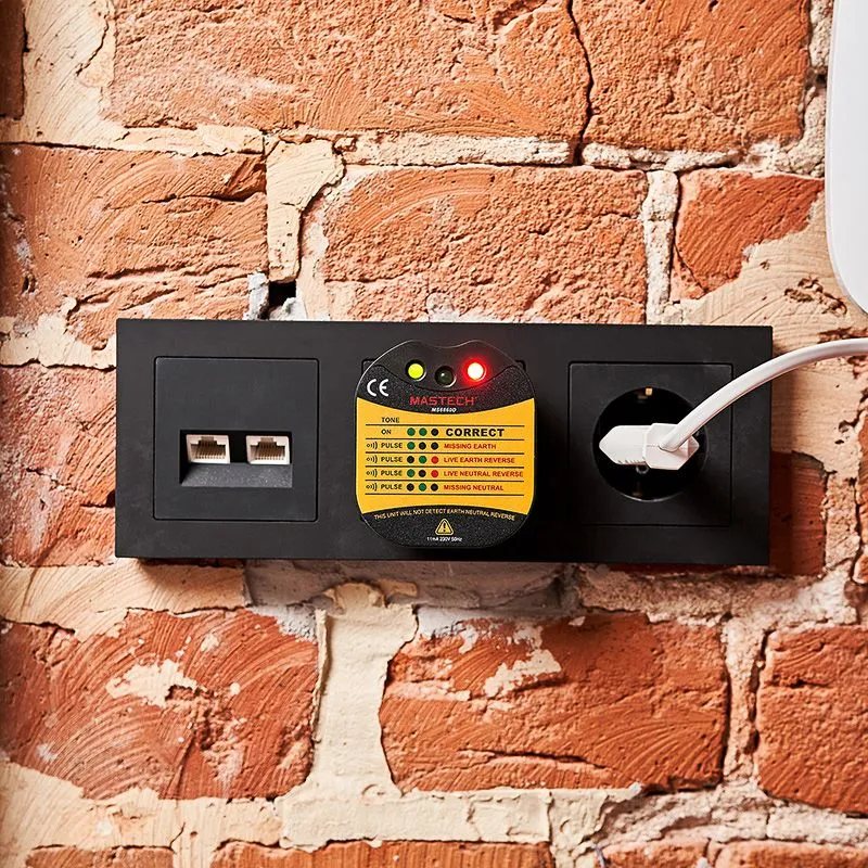 Тестер розеток MS6860D MASTECH - Фото 2