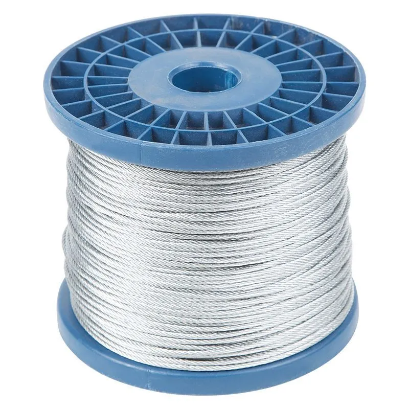 Трос стальной DIN 3055 (6x7) М3 (бобина 200м) REXANT 09-5530