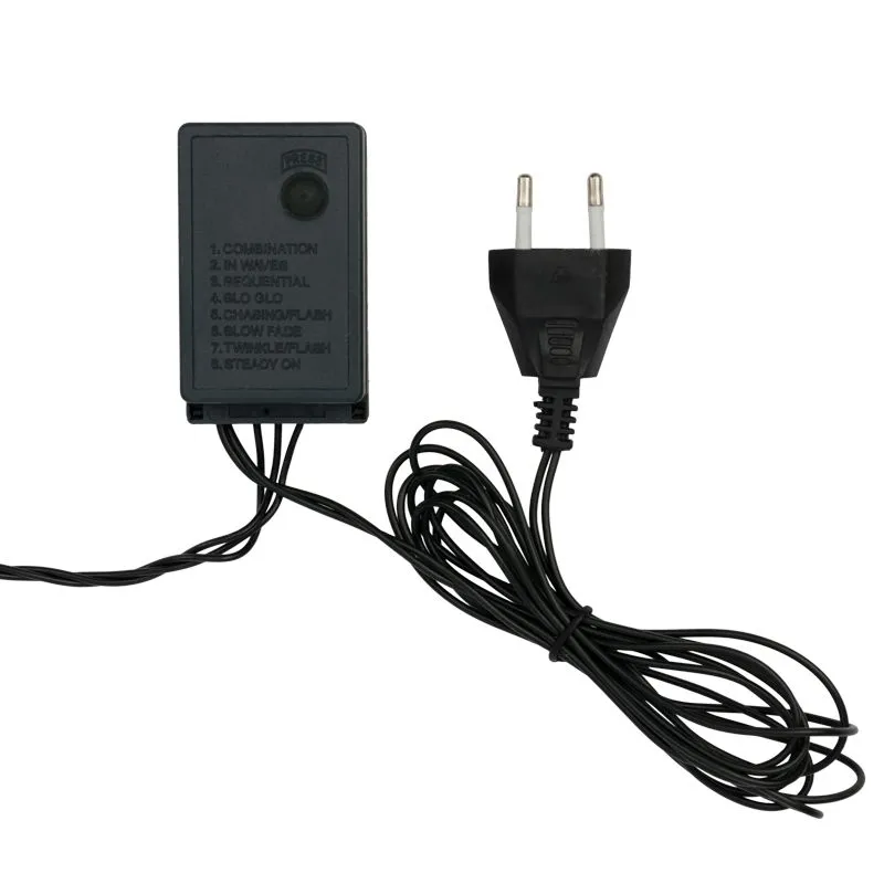 Гирлянда Мультишарики Ø17,5 мм, 10 м, 80 LED МУЛЬТИ, темно-зеленый ПВХ, IP65, динамика, 230В не соединяется NEON-NIGHT - Фото 5