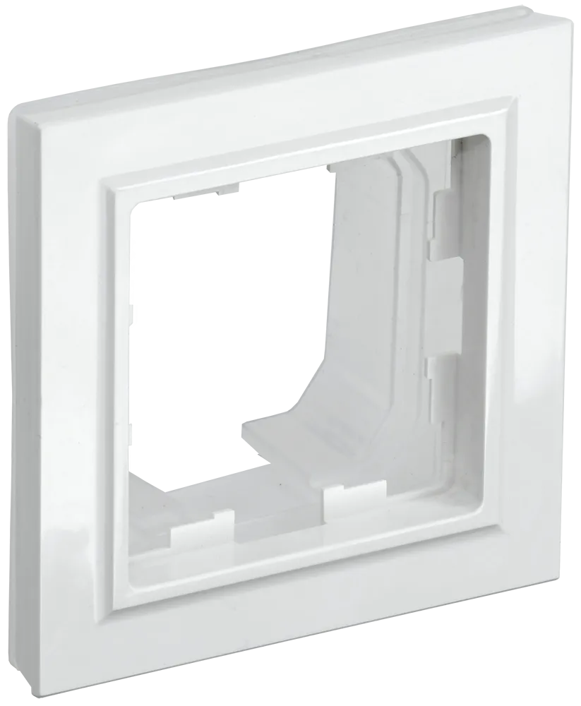 BRITE Рамка 1-местная IP44 РУ-1-БрБ-44 белый IEK