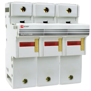 Предохранитель-разъединитель для ПВЦ 22x58 3P (с индик.) EKF - Фото 3