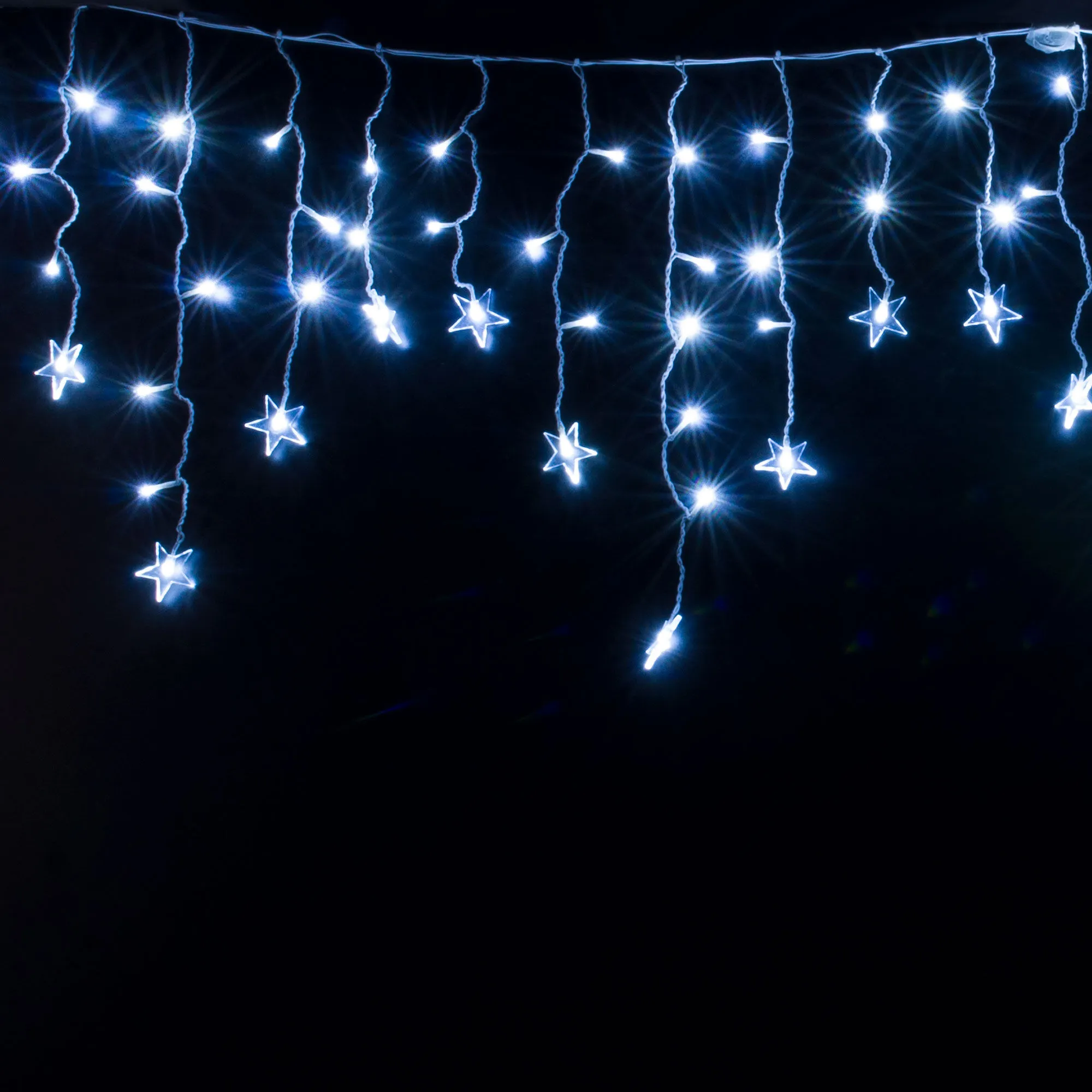 Светодиодная гирлянда бахрома белый 3*0,6м IP65 100-102 Elektrostandard - Фото 6