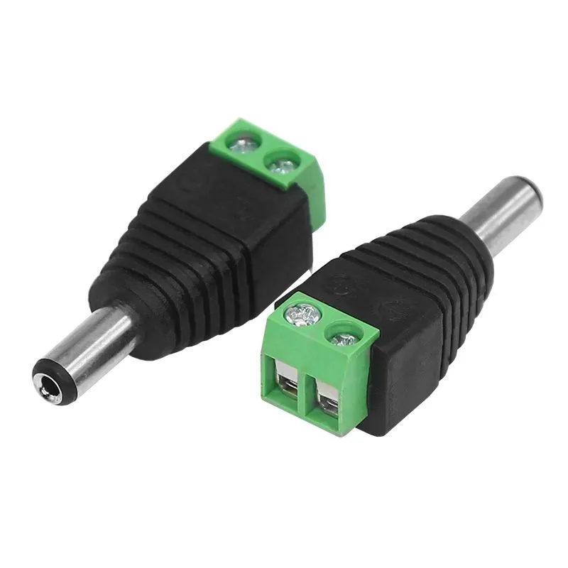 Разъем питания DC штекер 2,1х5,5мм с клеммной колодкой PROconnect